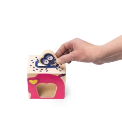 BABBLARNA FIGURSET OCH HUS I TRÄ