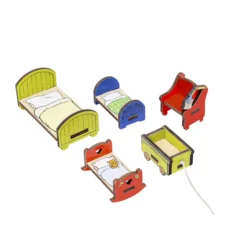 BAMSE DOCKHUSMÖBLER SOVRUM