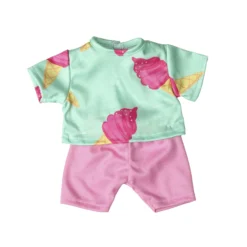 DOCKKLÄDER SHORTS & T-SHIRT 36-40 CM