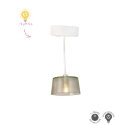 LUNDBY DOCKHUSBELYSNING TAKLAMPA & LJUSSLINGA
