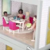 LUNDBY DOCKHUSMÖBLER MATGRUPP CERISE