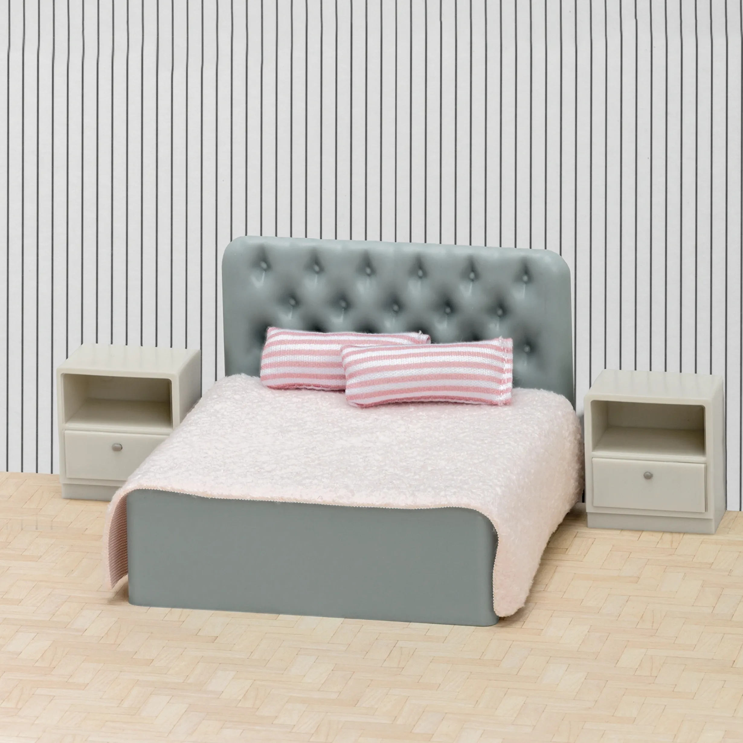 LUNDBY DOCKHUSMÖBLER SOVRUMSSET BASIC