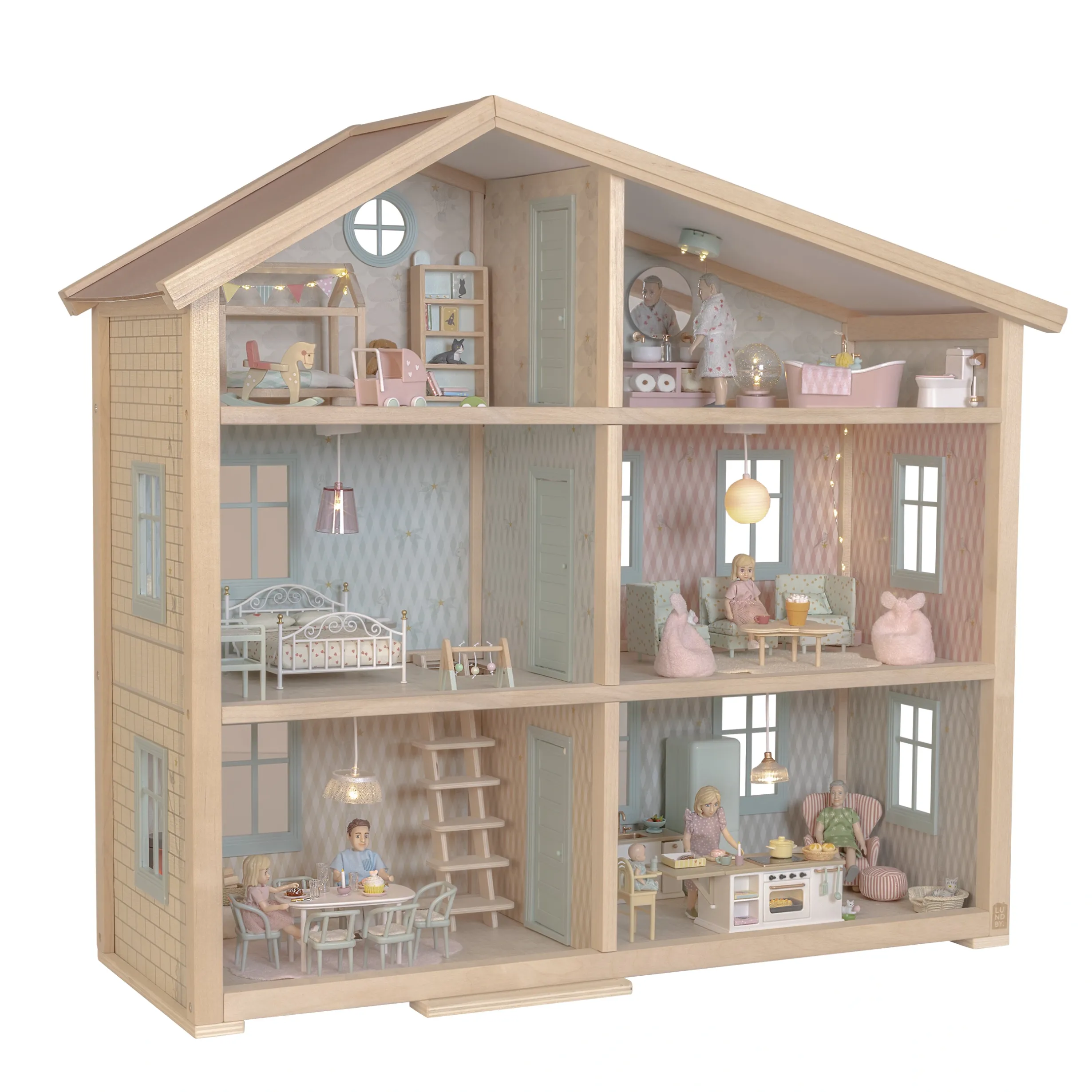 LUNDBY DOCKHUS WONDER HOUSE 3 VÅNINGAR