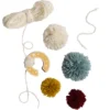 MICKI POM POM 3-PACK I TRÄ