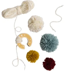 MICKI POM POM 3-PACK I TRÄ