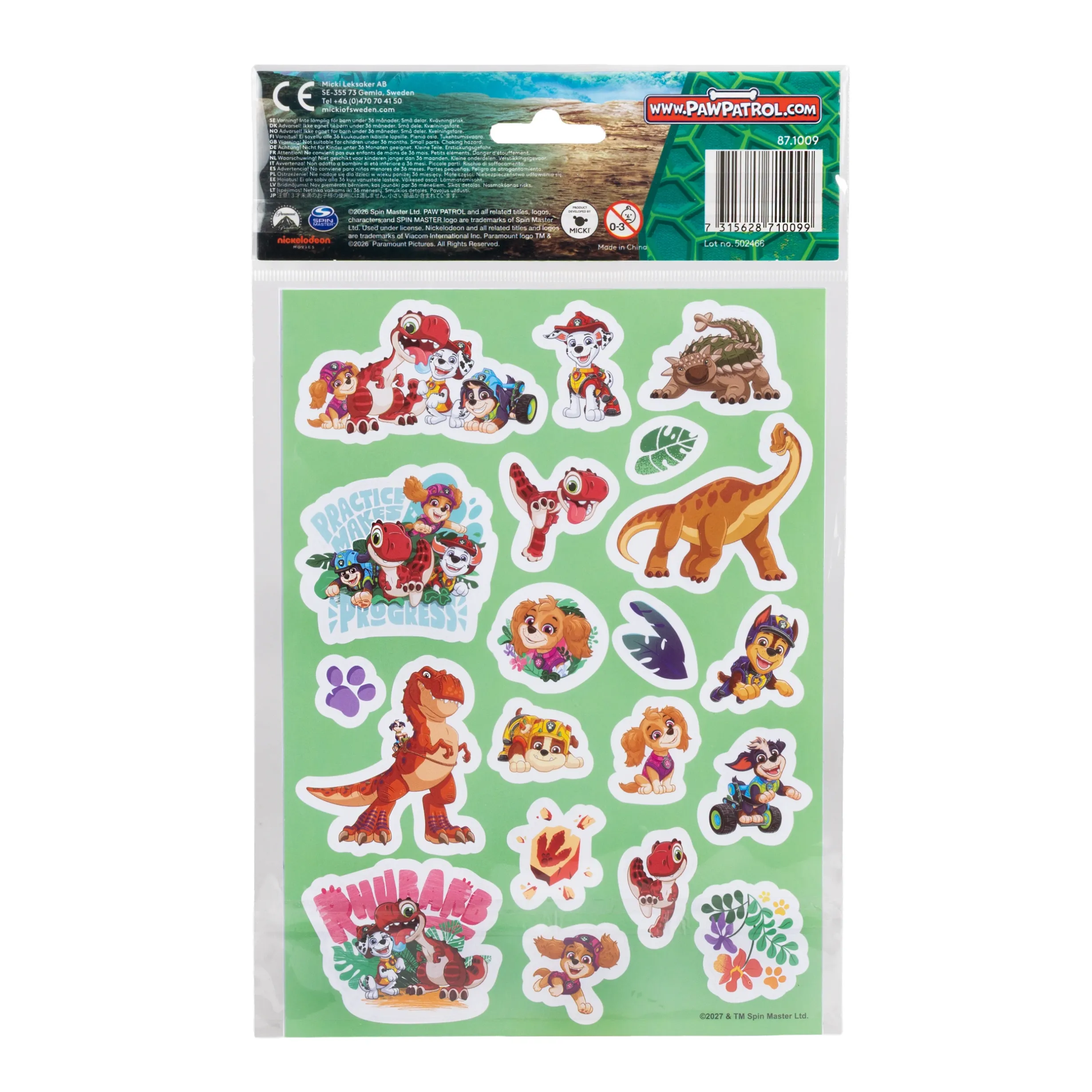 PAW PATROL KLISTERMÄRKEN