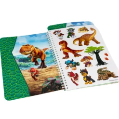 PAW PATROL KLISTERMÄRKESBOK ÅTERANVÄNDBAR