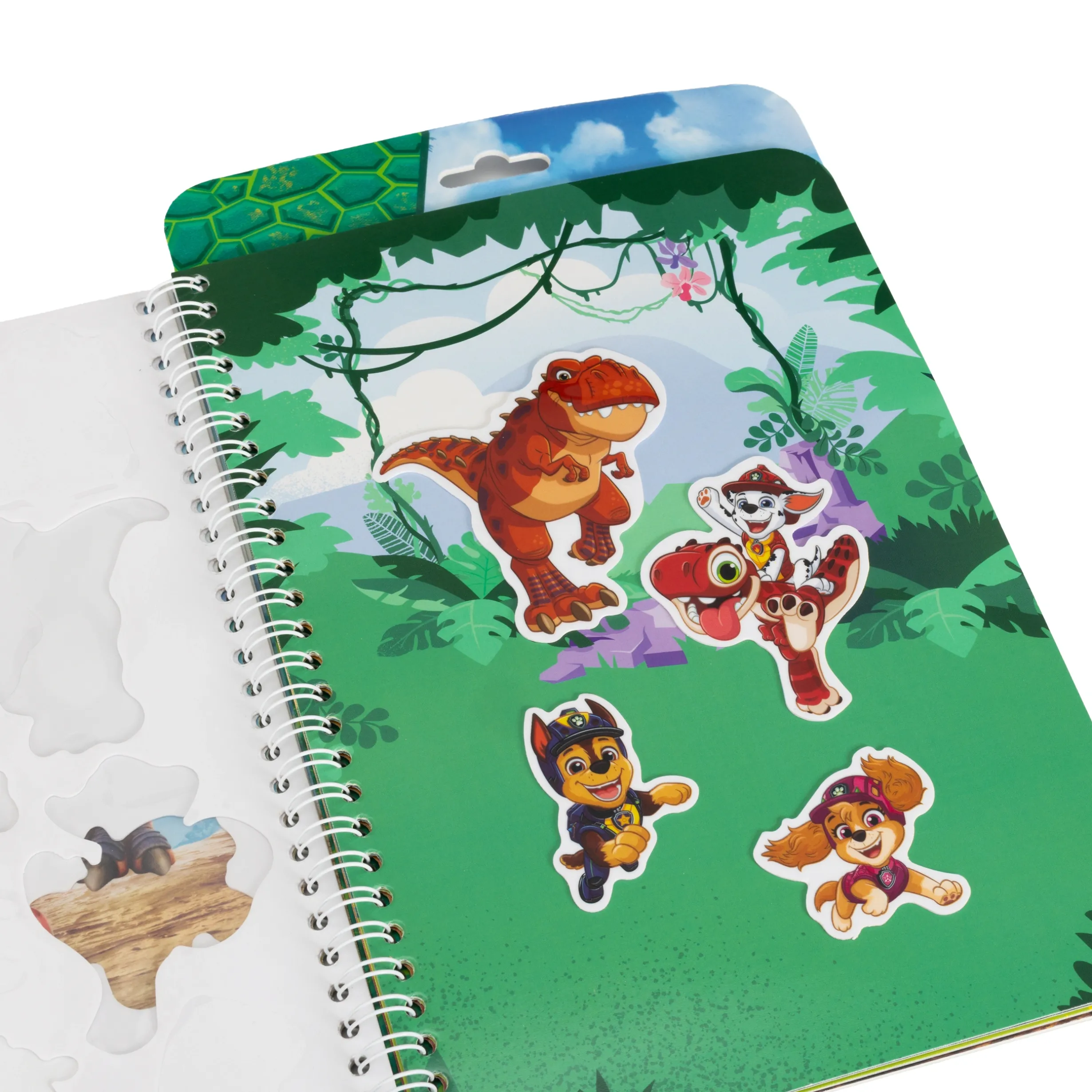 PAW PATROL KLISTERMÄRKESBOK ÅTERANVÄNDBAR