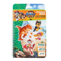PAW PATROL KLISTERMÄRKESBOK ÅTERANVÄNDBAR