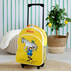 PIPPI BARNVÄSKA RESVÄSKA GUL