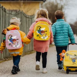 PIPPI BARNVÄSKA RYGGSÄCK ROSA